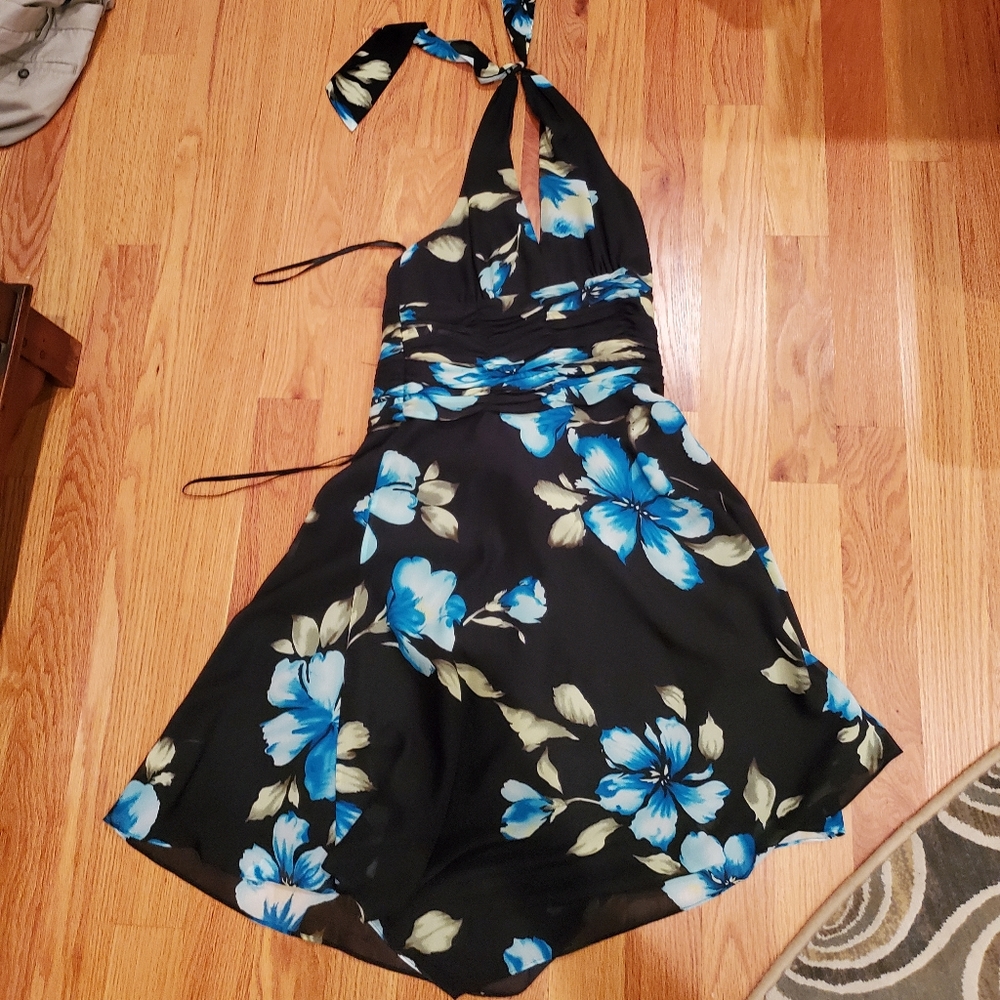 Donna Riccio halter dress